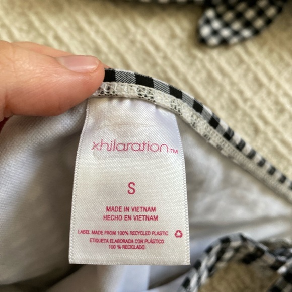 Xhilaration black and white bikini set - Picture 3 of 4